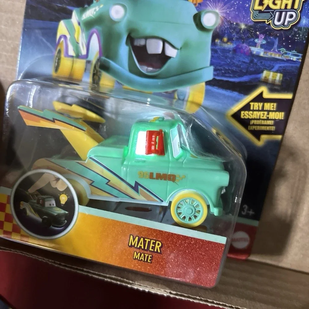 2026 Disney Pixar Cars VHTF 2026 Race to Celebrate LIGHT UP MATER MOC